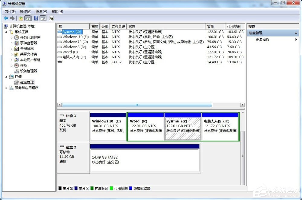 Win7不显示移动硬盘怎么办 Win7不显示移动硬盘详细步骤介绍