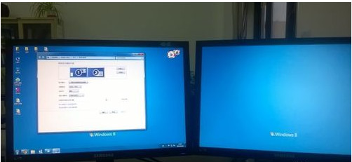 windows10系统电脑一拖二显示器的设置方法