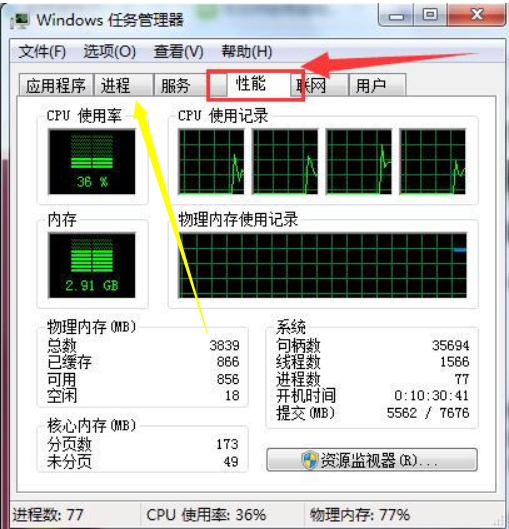 Win7系统内存占用率过高怎么办