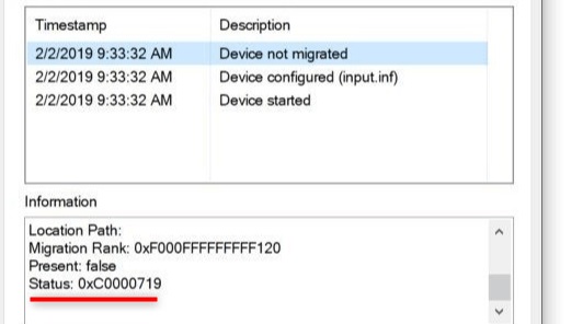 win10系统传输文件时提示0xc0000719的解决方法